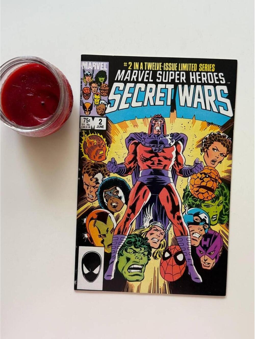 Marvel Secret Wars #2 (1984) Classic Event Comic Book | Avengers, X-Men, Magneto